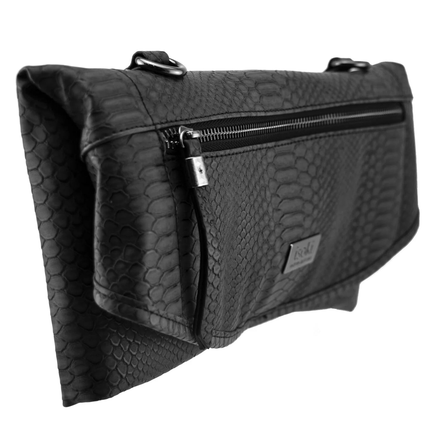 Adelaide Change Mat Clutch - Black Mumba