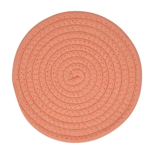 Rope Trivet Large Coral
