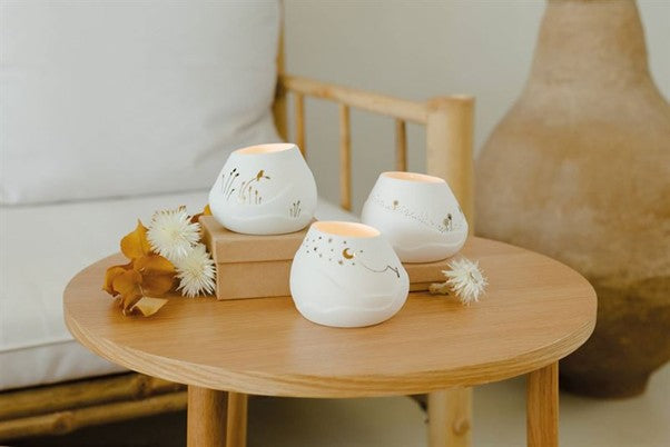 Moon Landscape Tealight