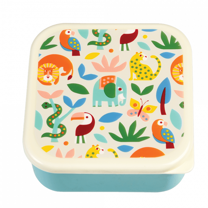 Snack Boxes, set of 3 - Wild Wonders