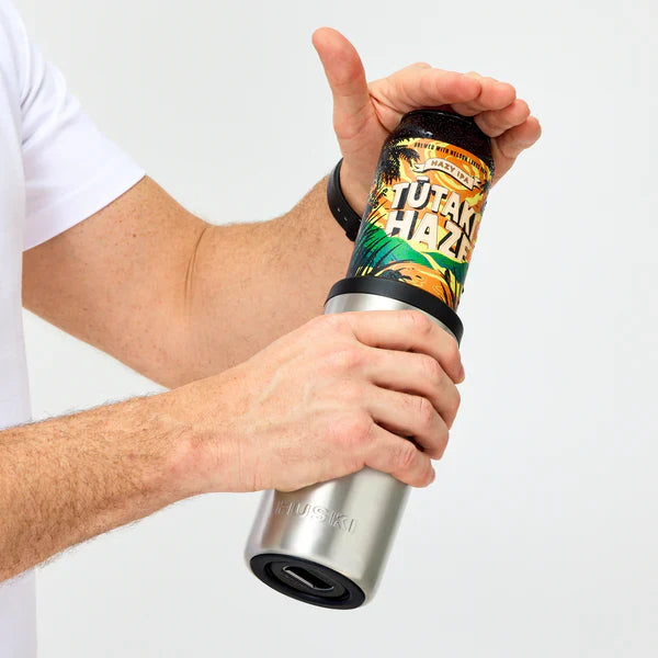 Huski Big Can Cooler White