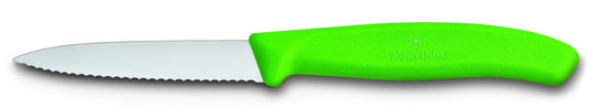 Victorinox Paring 8cm Wavy Green