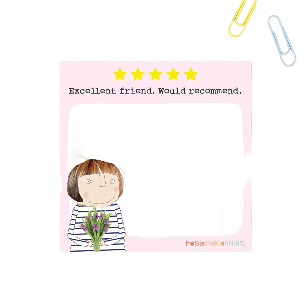 Sticky Jots Five Star Friend