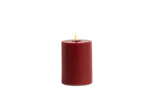 Red LED Candle 10cm x7.5cm