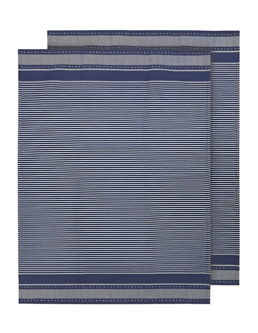 Mason Jumbo Navy 2pk Kitchen Towel