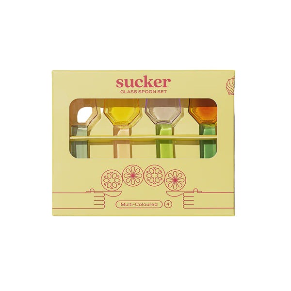 Glass Spoon Set