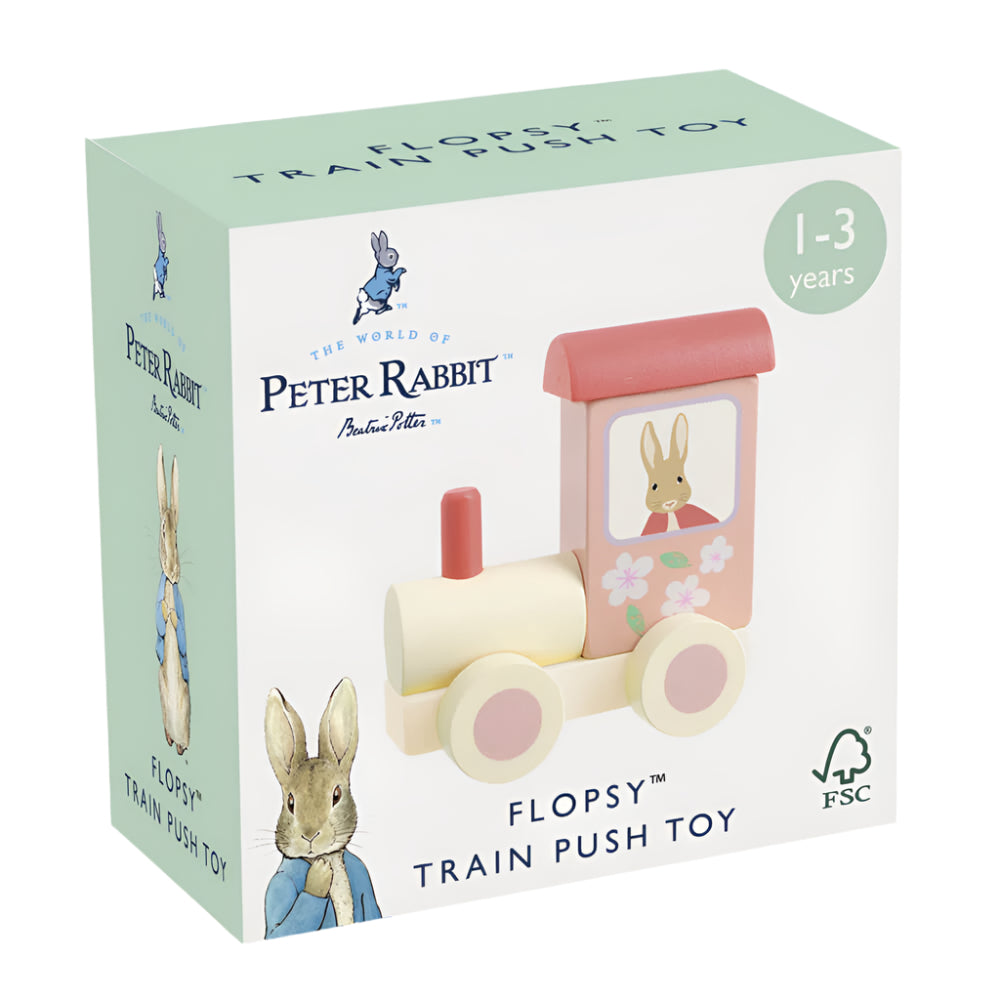 Flopsy Wooden Train Push Toy
