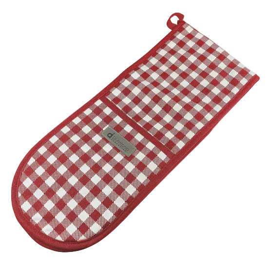 Double Gloves Red Check