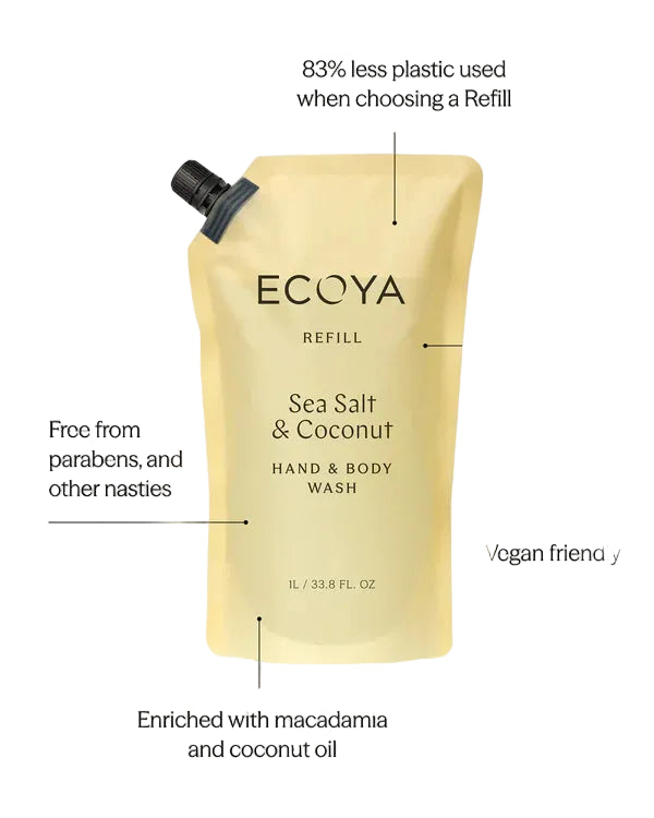 Hand & Body Wash Refill Sea Salt & Coconut