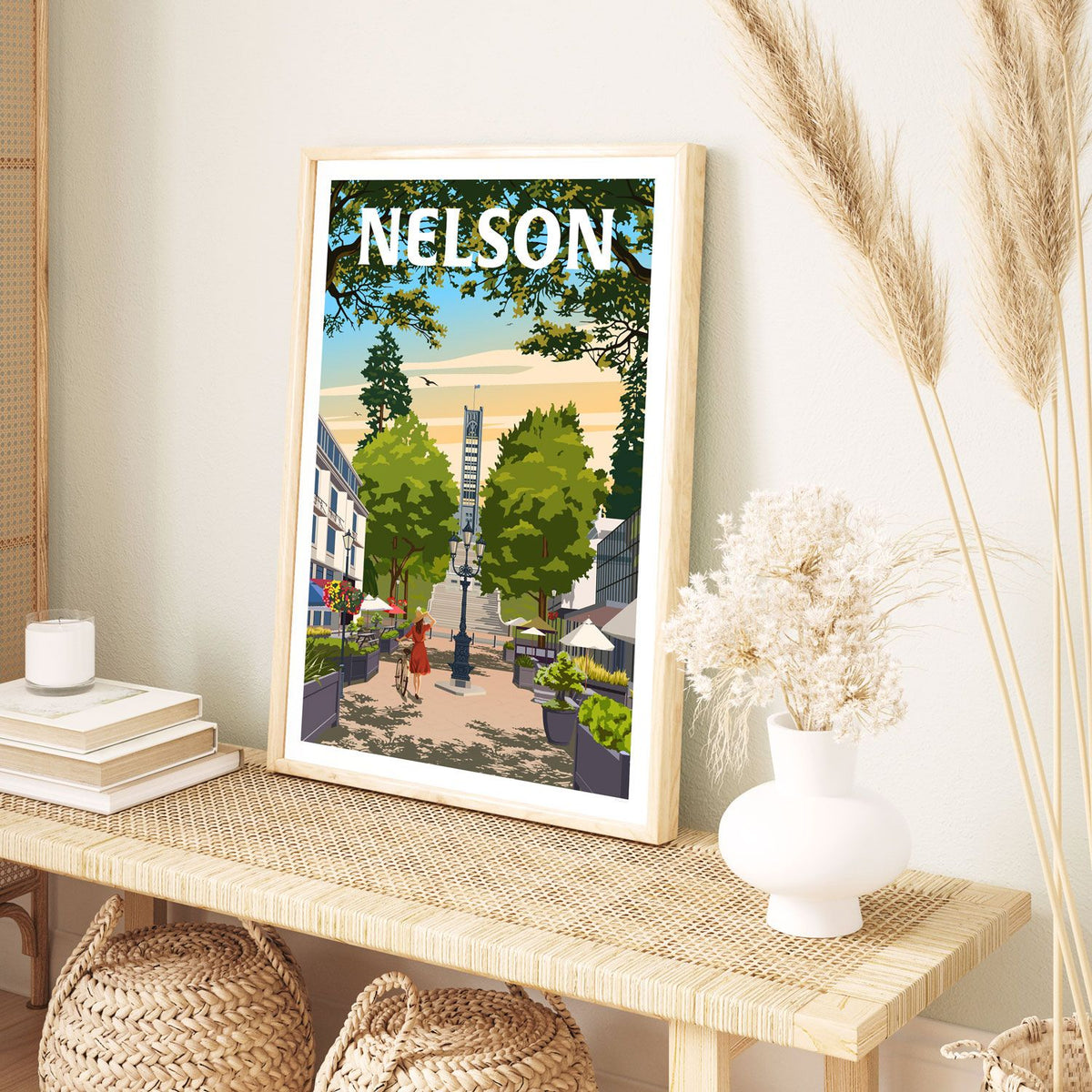 A4 Print Nelson Trafalgar Street