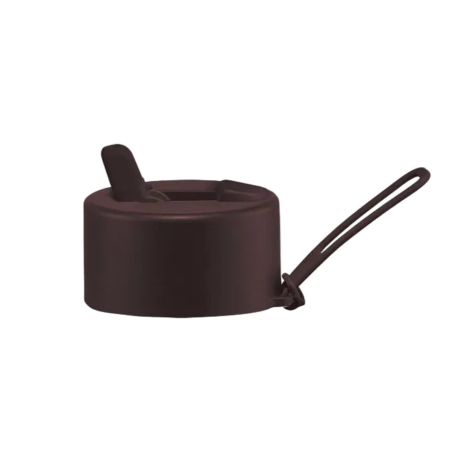 Flip Straw Lid & Strap Chocolate