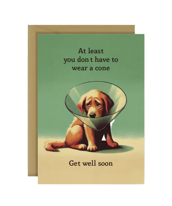 Card Get Well Soon Cone