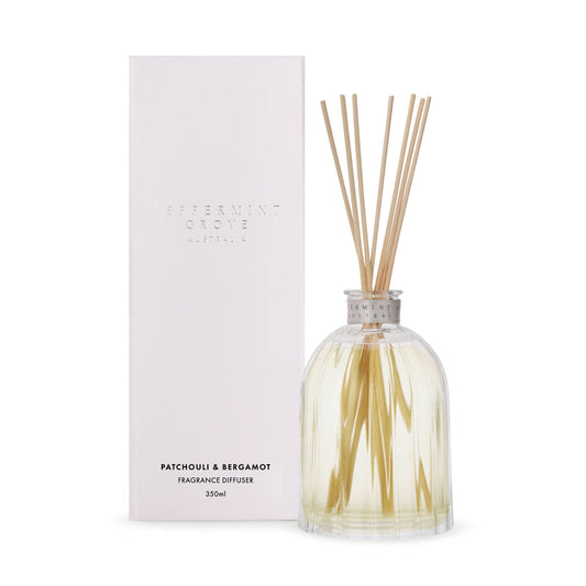 Fragrance Diffuser 350ml - Patchouli & Bergamot