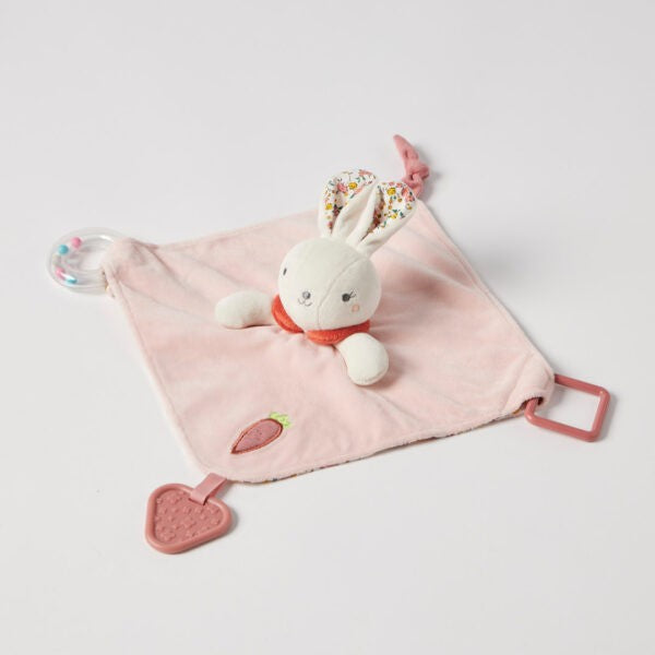 Hugglies Bunny Rattle Comforter