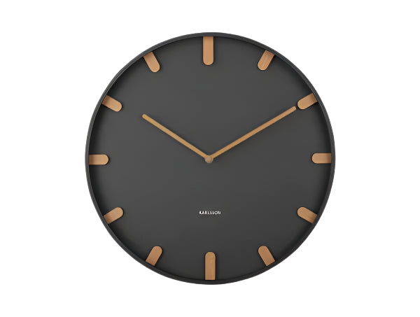 Grace Wall Clock Black
