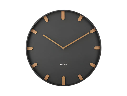 Grace Wall Clock Black