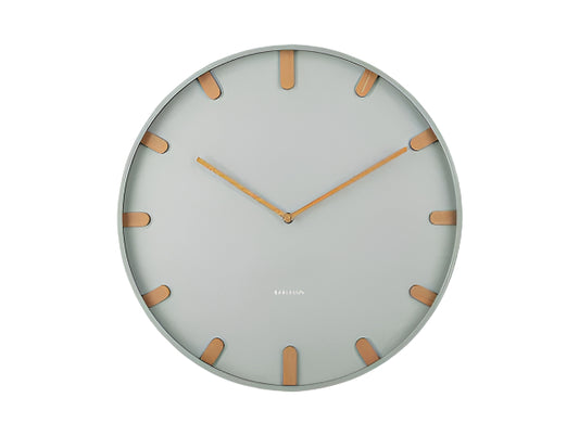 Grace Wall Clock Grayed Jade