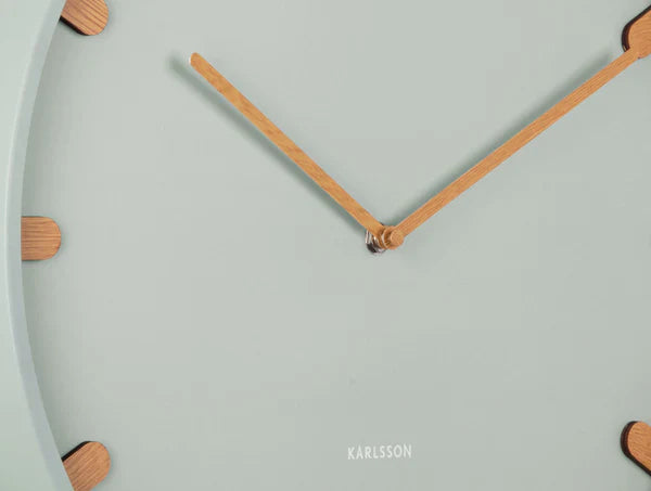 Grace Wall Clock Grayed Jade
