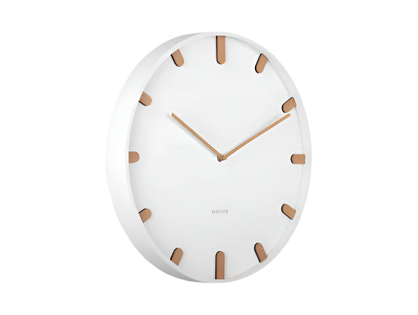 Grace Wall Clock White