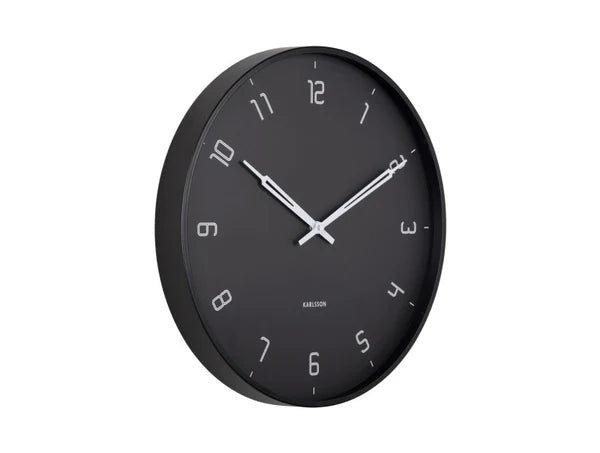 Stark Wall Clock Black