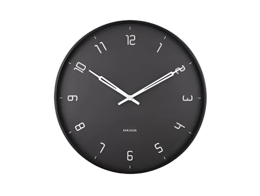 Stark Wall Clock Black