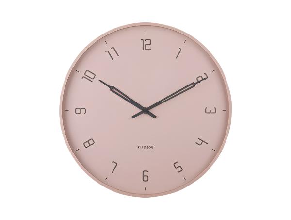 Stark Wall Clock Faded Pink