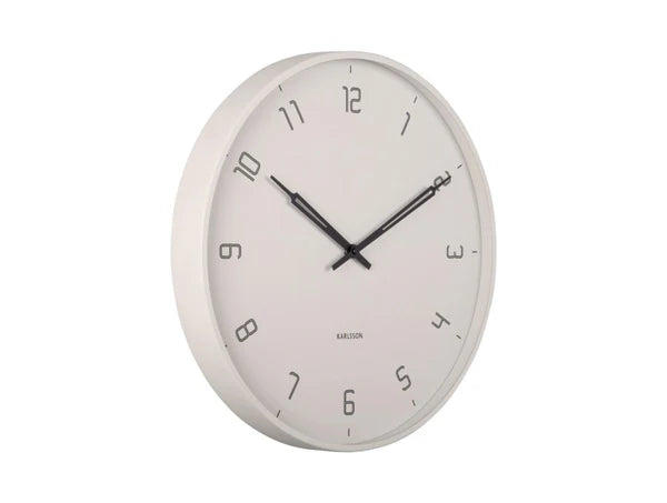 Stark Wall Clock Warm Grey