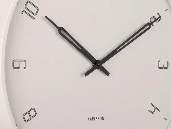 Stark Wall Clock Warm Grey