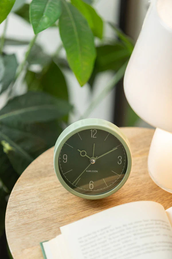 Monocle Alarm Clock Jungle Green