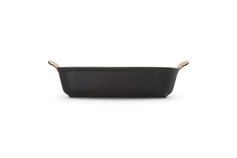 Heritage Rect Dish 26cm Satin Black