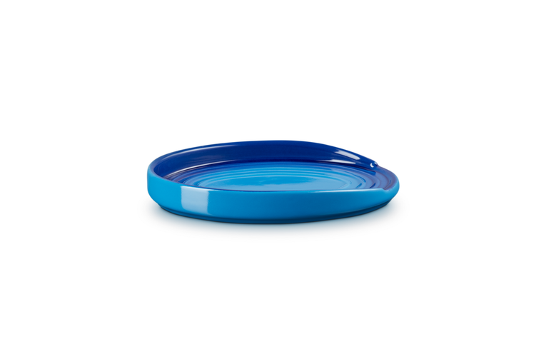 Oval Spoon Rest Azure Blue