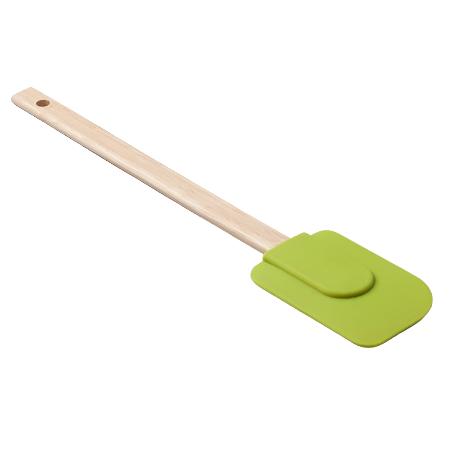 Zeal Spatula Wooden Handle Green