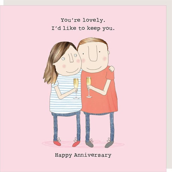 Card Keep You Happy Anniversary