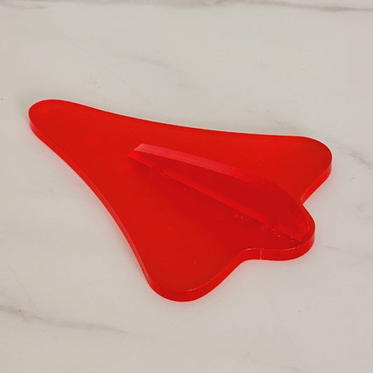 Jet Plane Wall Art - Red