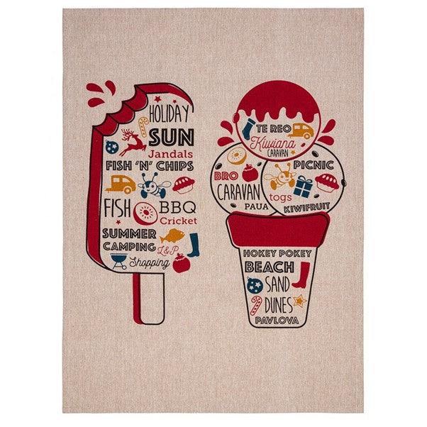 Summer Flavours Tea Towel
