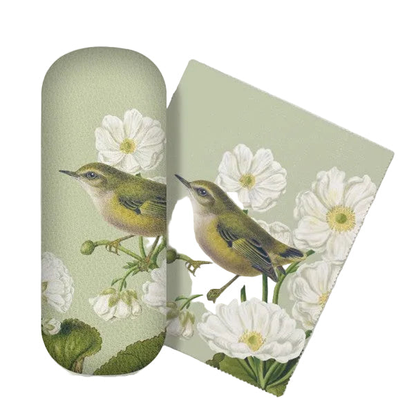 Glasses Case Birds & Botanicals Rifleman