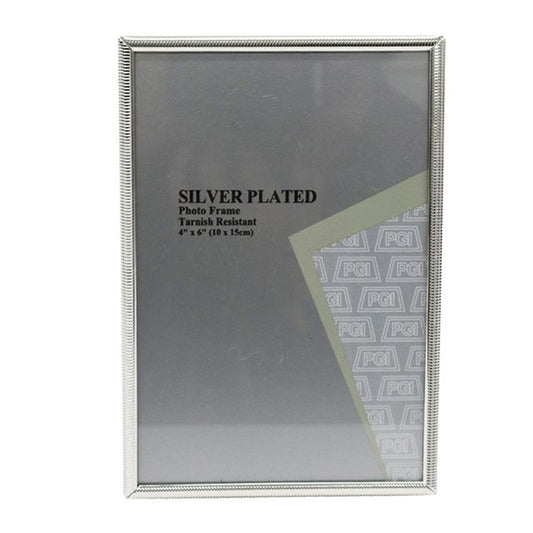 Picture Frame Silver 6"x 4"