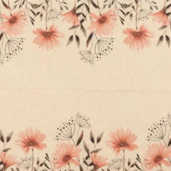 Luncheon Delicate Flowers Napkins