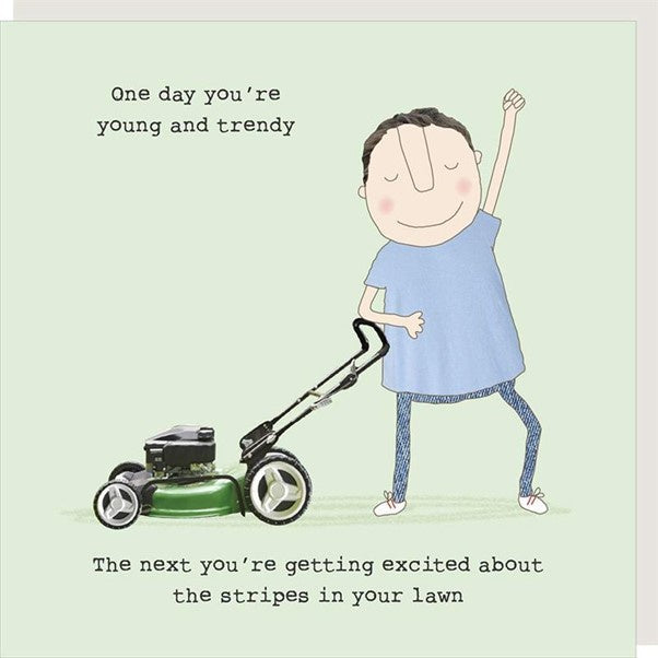 Card - Lawn Stripes