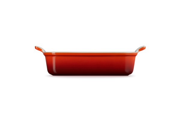 Heritage Rect Dish 26cm Cerise