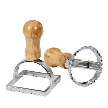 Avanti Round & Square Ravioli Cutters Set2