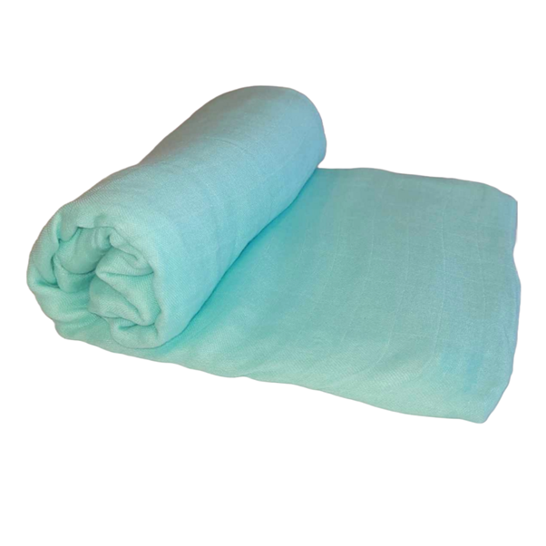 Bamboo/Cotton Muslin - Sky Blue
