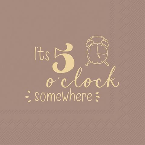 Luncheon 5 O'Clock
