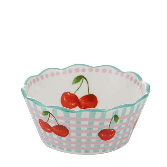 Capri Cherry Scallop Bowl