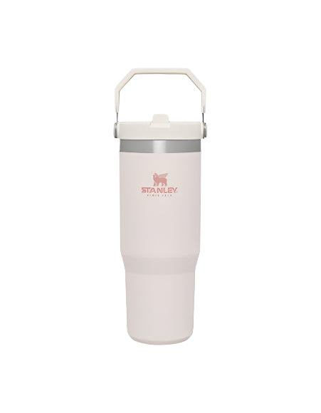 The Ice Flow Flip Straw 30oz Rose Quartz