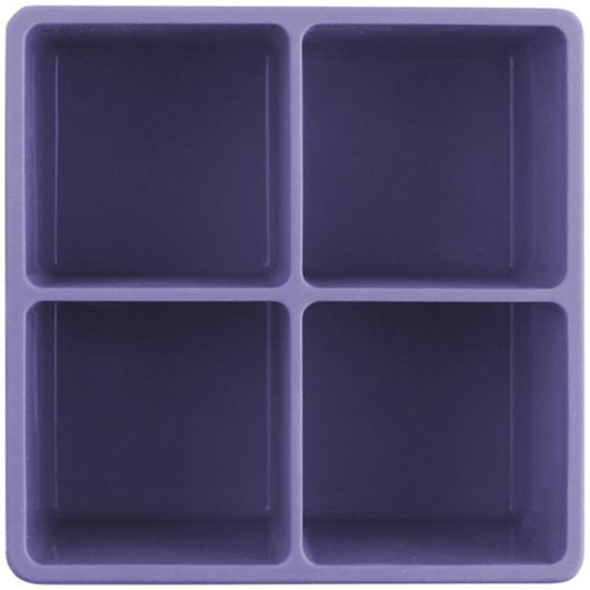 XL Cube Silicone Ice Tray 2pk Purple