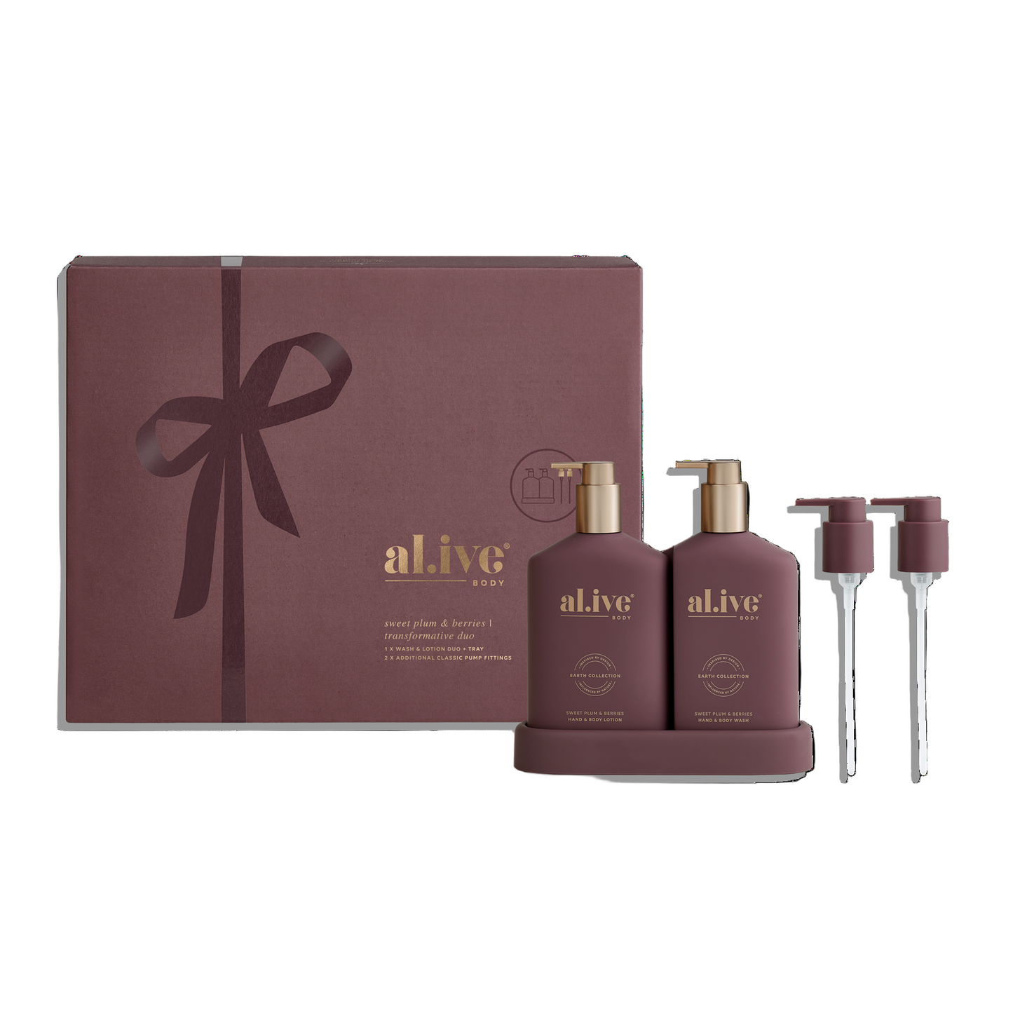 Trans Wash & Lotion Duo Sweet Plum & Berries