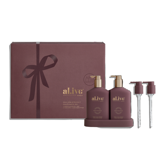 Trans Wash & Lotion Duo Sweet Plum & Berries