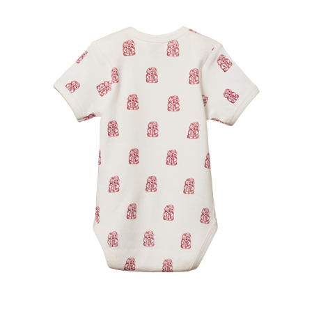 Cotton Short Sleeve Bodysuit Tiki