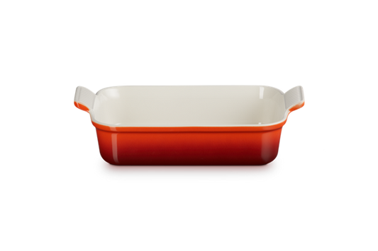 Heritage Rect Dish 26cm Cerise